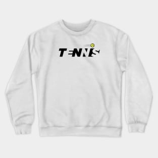 Tennis Sport Logo Design Crewneck Sweatshirt